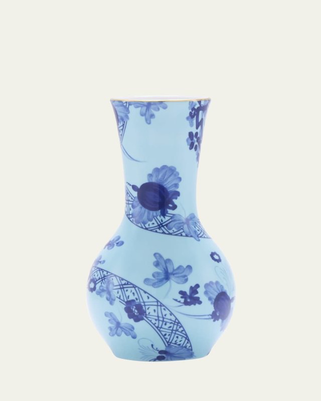 Oriente Italiano Tulipano Iris Vase, 8"